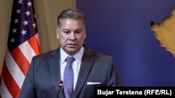 Gabriel Escobar u Prištini, Kosovo, 19. oktobar 2022.