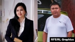 Орозайым Нарматова и Ильгиз Шаменов.