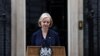 Liz Truss najavljuje ostavku na mjesto premijerke, 20. oktobar 2022. 