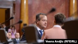 Ministri i Punëve të Jashtme i Serbisë, Ivica Daçiq. 6 tetor, 2022