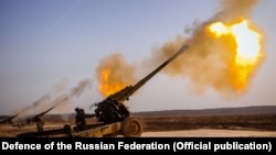 As fighting in Ukraine becomes increasingly focused on the Donbas, military expert Lawrence Freedman expects "much more artillery" to be used in the conflict. (file photo)