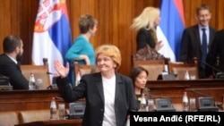 Danica Grujičić u Skupštini Srbije, Beograd 25. oktobar 2022.