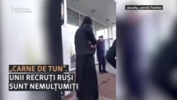 „Suntem carne de tun”. Unii recruții ruși sunt nemulțumiți