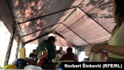 Ekološki aktivisti na Šodrošu, oktobar 2022.