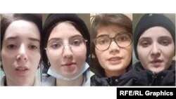 ამინატ გაზიმაგომედოვა, ფატიმატ მაგომედოვა, ფატიმატ ზირზიევა და ხადიჯატ ხირზიევა 