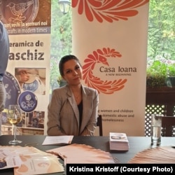 Kristina Kristoff, asistentă socială la Casa Ioana.