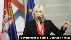 Zorana Mihajlović, ministarka rudarstva i energetike u Vladi Srbije.
