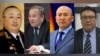 Слева направо: Кубатбек Кожоналиев, Мурат Укушов, Алтынбек Эргешов и Алмаз Исанов. 