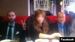 Marius Balo, la Beijing, cu două luni înainte de a fi arestat.