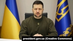 Украинскиот претседател Володимир Зеленски, Киев, Украина, 28 јануари 2023