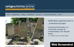 Zeitgeschichte (captura - pagină internet)