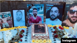 Близките на Навид Афкари почитат паметта му според местните традиции