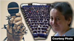 Мзия Амаглобели (коллаж)