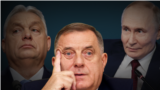 Premijer Mađarske Viktor Orban, Milorad Dodik, bivši predsjednik Republike Srpske i ruski predsjednik Vladimir Putin