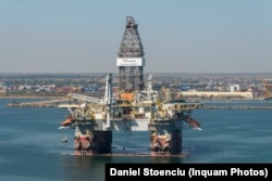 Platformă petrolieră de la Marea Neagră.