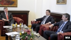 Координација на државниот врв во пресрет на посетата на посредникот на ОН Метју Нимиц, 17 февруари, 2012