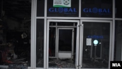 Изгаснат пожарот во Глобал, Струмица. 