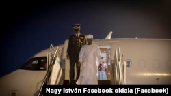 Mahamat Déby, Csád elnöke Budapestre érkezik 2024. szeptember 7-én