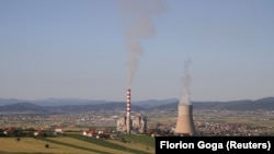 Termocentral në Obiliq, afër Prishtinës. Kosovë, 16 qershor 2022.