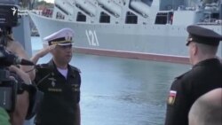 Украински морнар командува со руски брод кој ја бомбардира неговата татковина