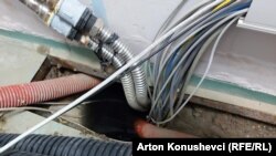 Klinika e Onkologjisë pas vërshimeve. Prishtinë, 6 korrik 2022.