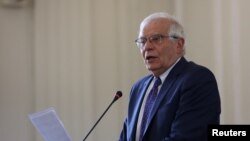 Visoki predstavnik Evropske unije Josep Borrell kaže da bi dalji razgovori o ponovnom oživljavanju sporazuma mogli biti održani ove sedmice. Borrell Teheranu, Iran, 25. juna 2022.
