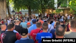 Protest u Tešnju, 6. juli 2022.