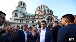 Во Софија митинг за поддршка на владата Кирил Петков, 21.06.2022.