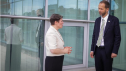 Liliana Barbăroșie în dialog cu Jānis Mažeiks