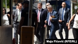 Lajčak na graničnom prelazu Brnjak