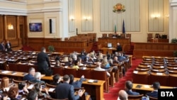 Пленарната зала на Народното събрание