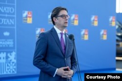 Presidenti maqedonas, Stevo Pendarovski.