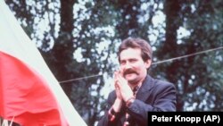 Lech Walesa, 1980.