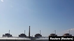 A Zaporizzsja Atomerőmű Enerhodar városa mellett 2022. augusztus 30-án