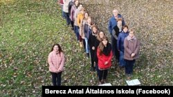 A Berecz Antal Általános Iskola tanárainak korfája