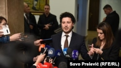 Dritan Abazović, Podgorica, 4. februar 2022.