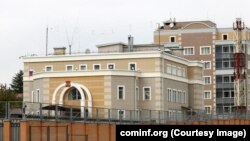 რუსეთის ე.წ. საელჩო ცხინვალში. 27 იანვარი, 2023.