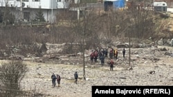 Spasilački tim u Novom Pazaru, 23. januara 2023.