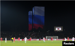 Prijateljska utakmica Tadžikistana i Rusije u Dušanbeu. 17. novembar 2022.