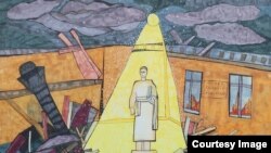 Pikturë e Nikas, e cila jeton me nënën e saj në Varna të Bullgarisë.