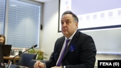 Suspendovani predsjednik Suda Bosne i Hercegovine Ranko Debevec, 18. januar 2023.