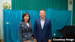 Динара и Тимур Кулибаевы, средняя дочь и зять экс-президента Казахстана Нурсултана Назарбаева