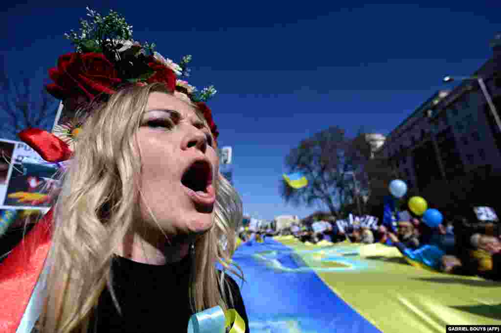 Demonstracije su održane i u španskom Madridu.&nbsp; 