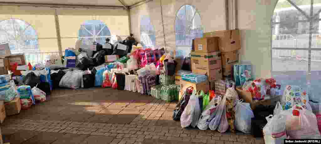 Pomoć koju su prikupili građani Podgorice