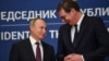 Рускиот претседател Владимир Путин и неговиот српски колега Александар Вучиќ