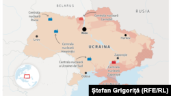 Centrale nucleare în Ucraina