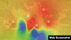 Фото „Отпорно Скопје“: Урбани топлотни острови и највисоки среднодневни температури регистрирани во Центар, Бутел, Автокоманда и Тафталиџе.
