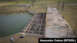 Rămășițele stației de irigare de la Ștefan Vodă