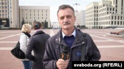 Aleh Hruzdzilovics Minszkben 2018. október 2-án