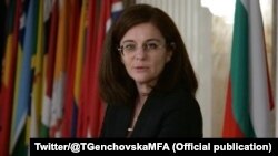 Външната министърка Теодора Генчовска